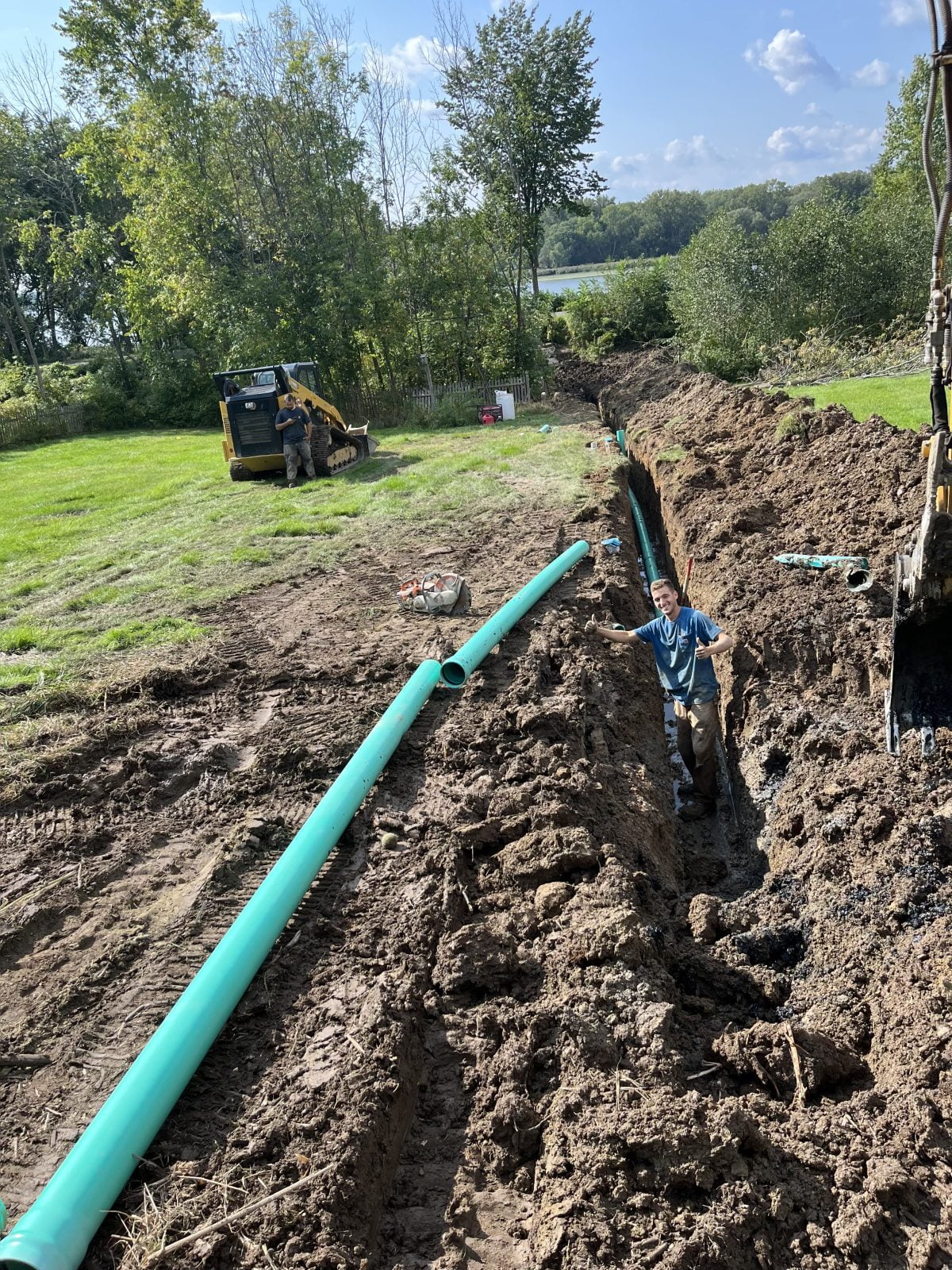 Residential Water & Sewer Lines JNR Construction and Excavation Group