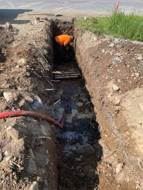 Residential Water & Sewer Lines JNR Construction and Excavation Group